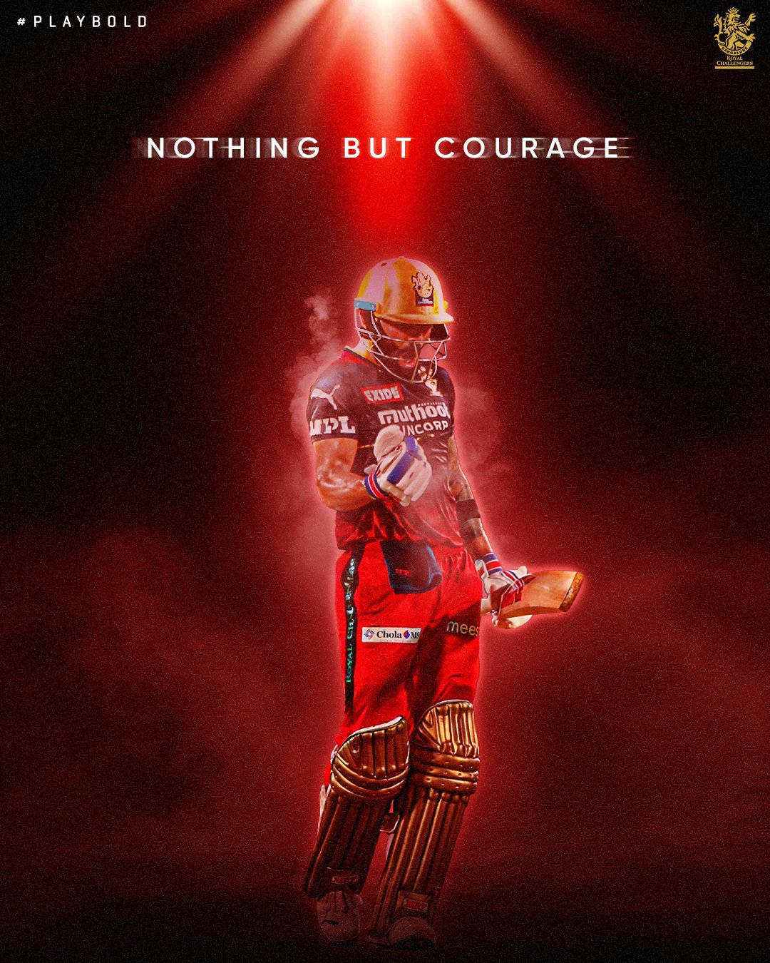 Nothing But Courage Rcb Team Background