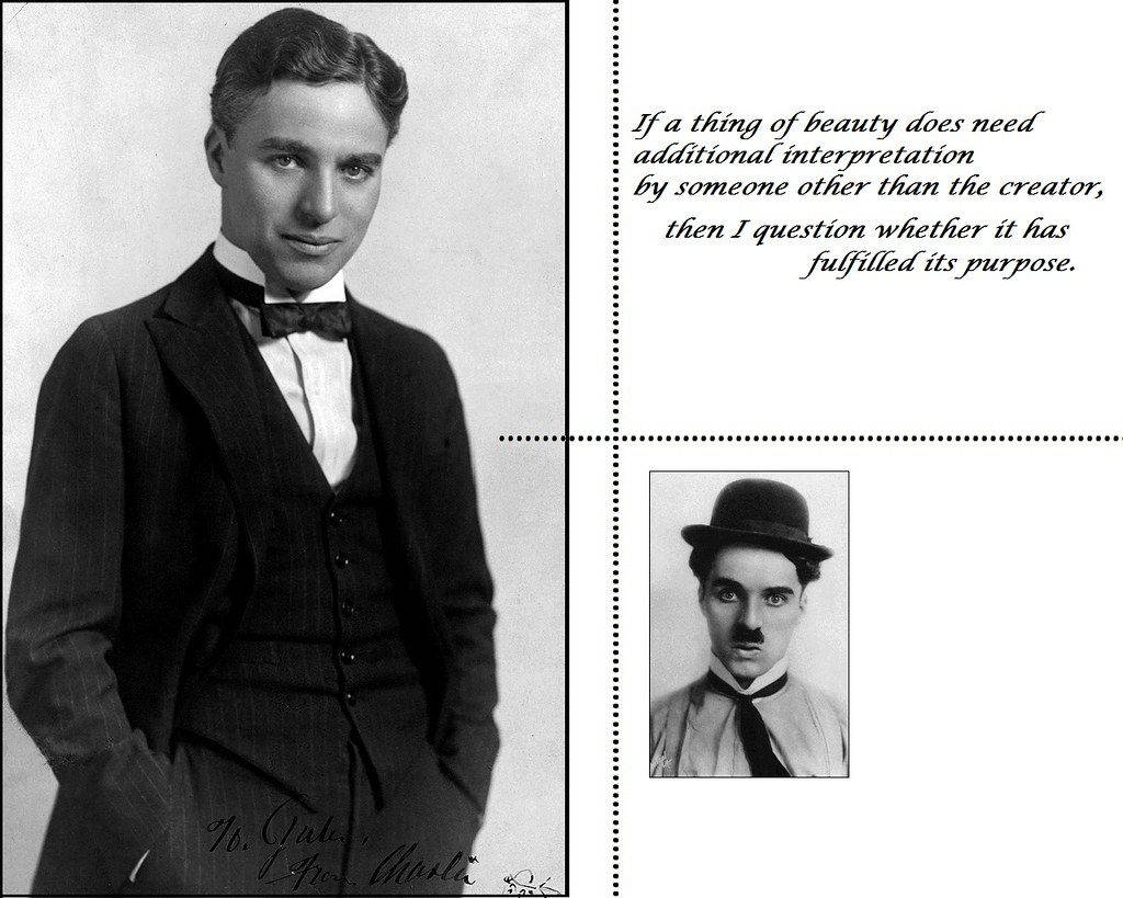 “nothing Is Permanent In This World, Not Even Our Hardships.” - Charlie Chaplin Background