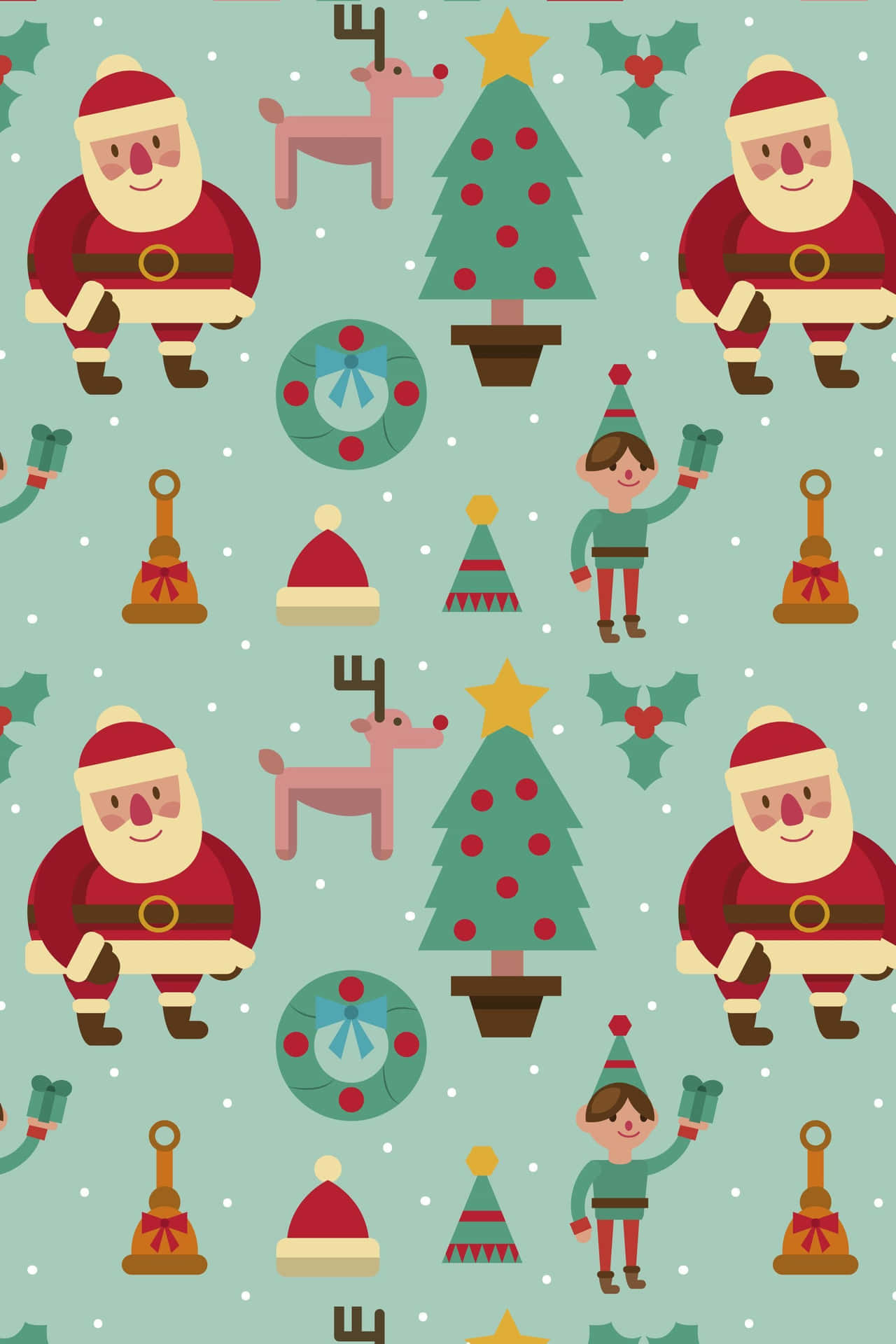 Nothing Says Christmas Like A New, Cute Phone! Background
