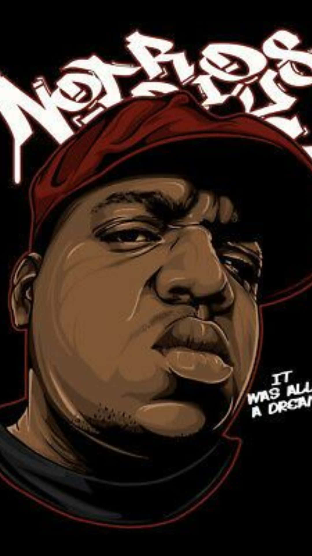 Notorious Bossy Look Art Background