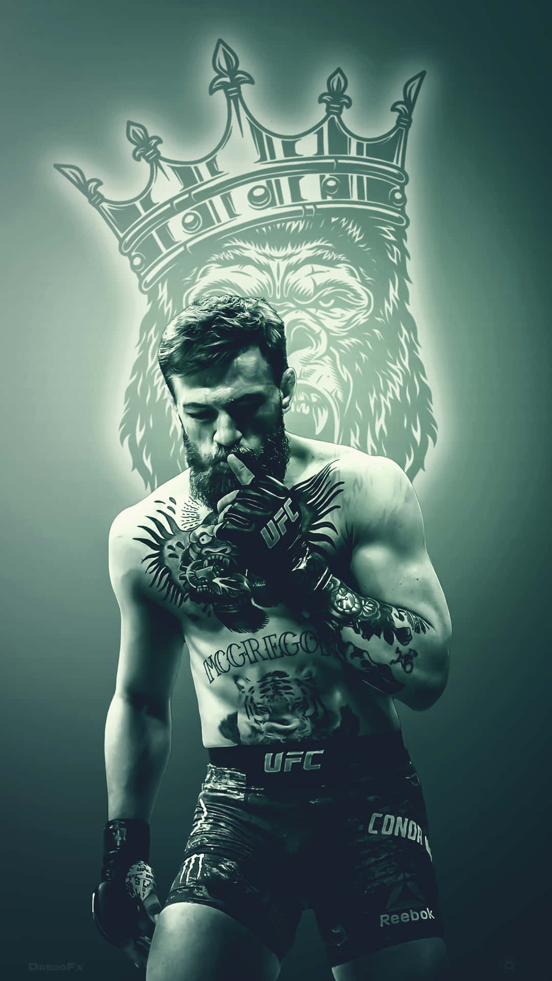 Notorious Portrait Wrestler Background