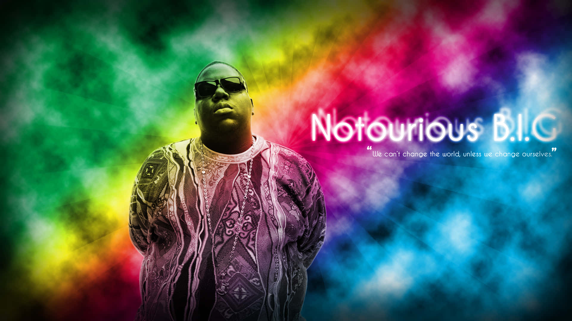 Notorious Rainbow Bg Art Background