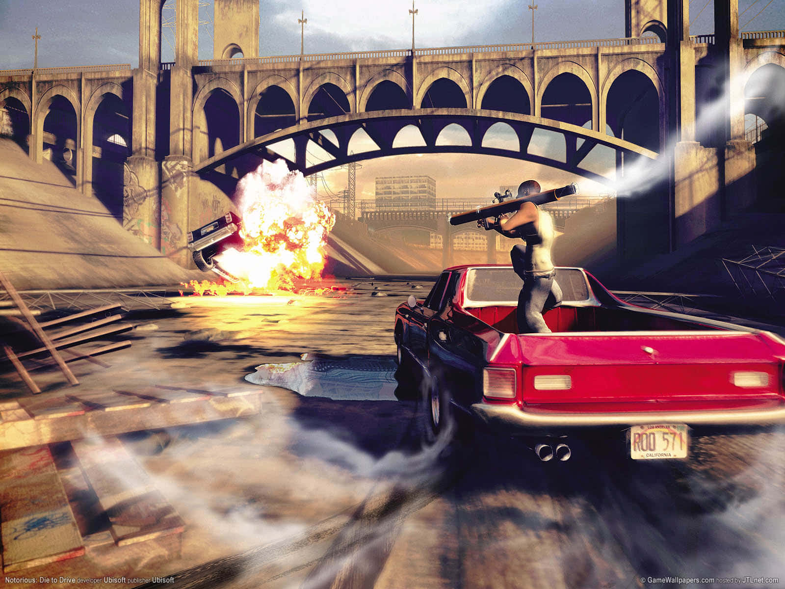 Notorious Rpg Game Ride Or Die Background