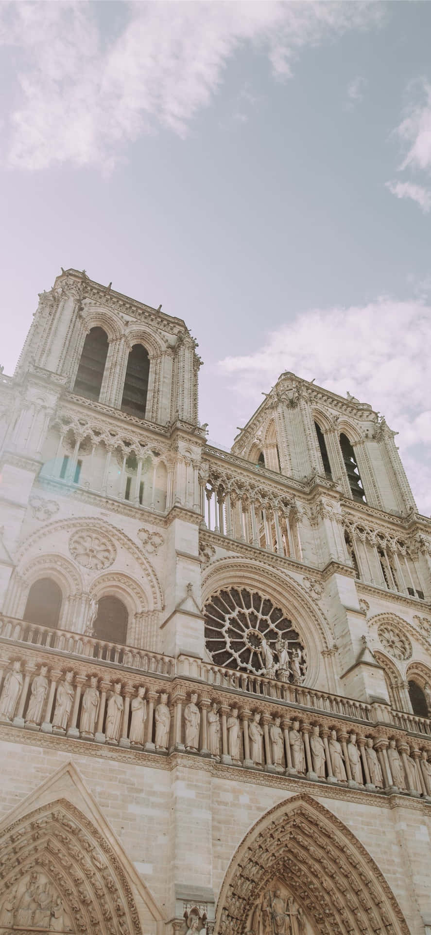 Notre Dame Cathedral Front Architecture