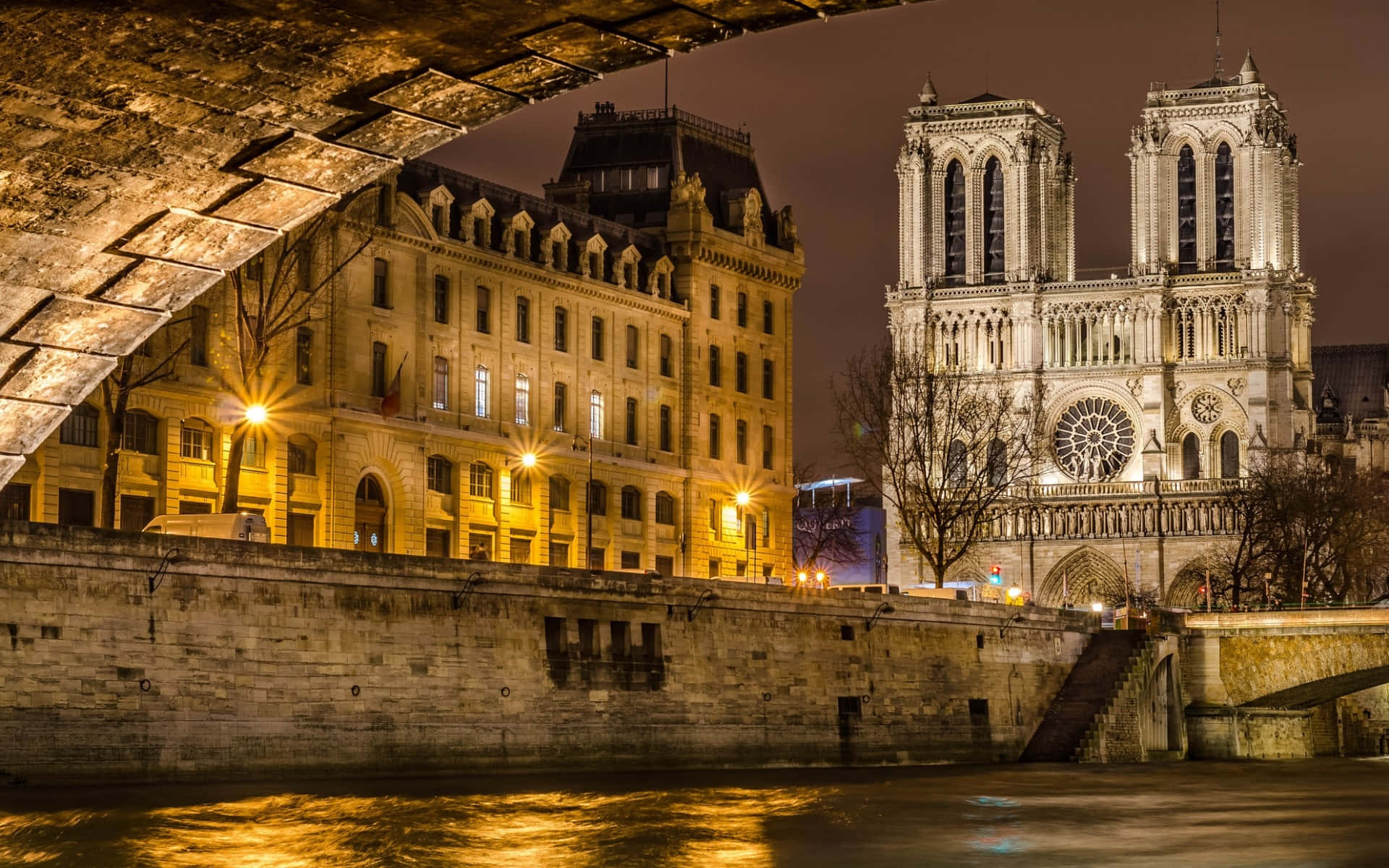 Notre Dame Cathedral Two Towers