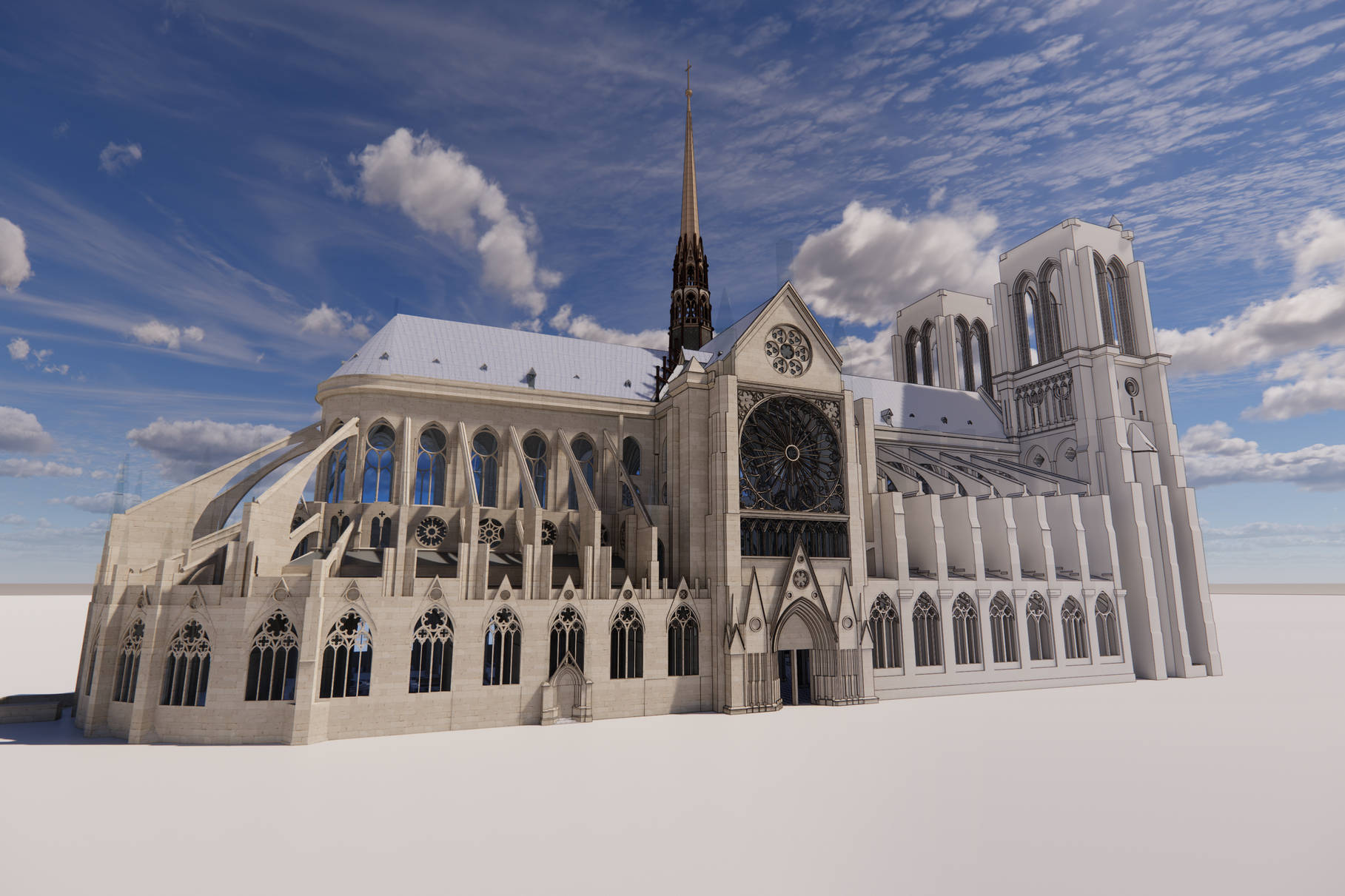 Notre Dame Digital Model