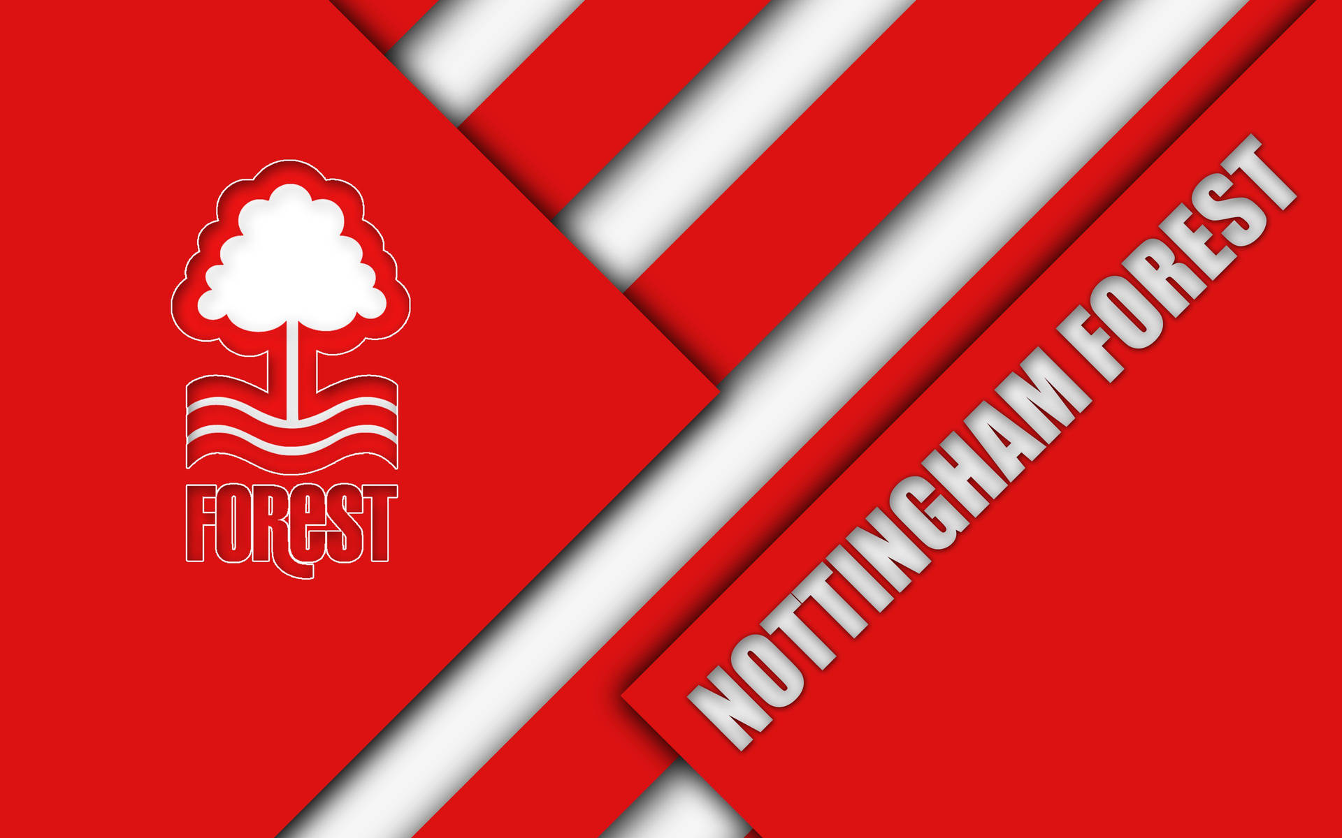 Nottingham Forest Fc Shapes Background