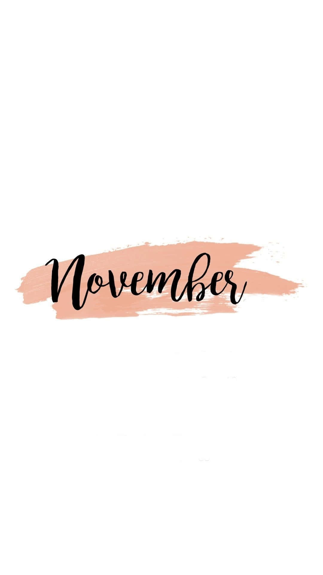 November Desktop Minimalist Background