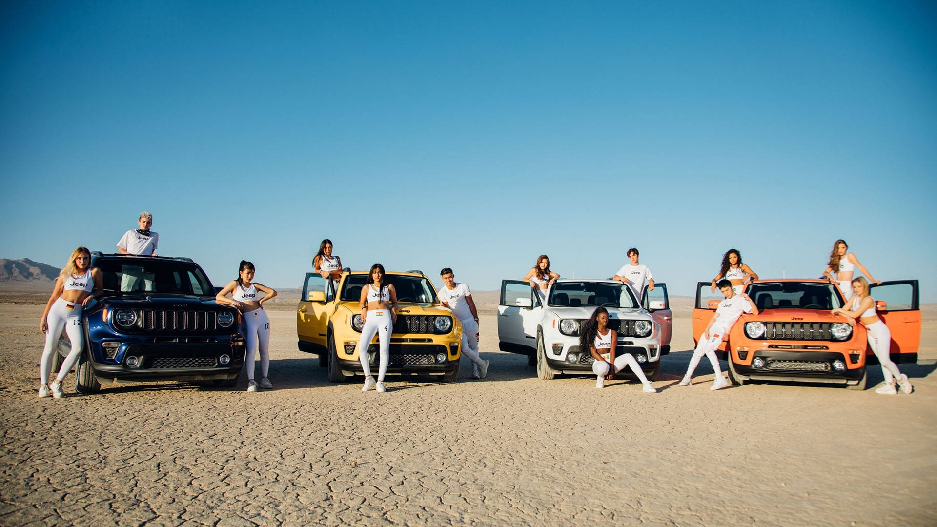 Now United Jeep Renegade Background