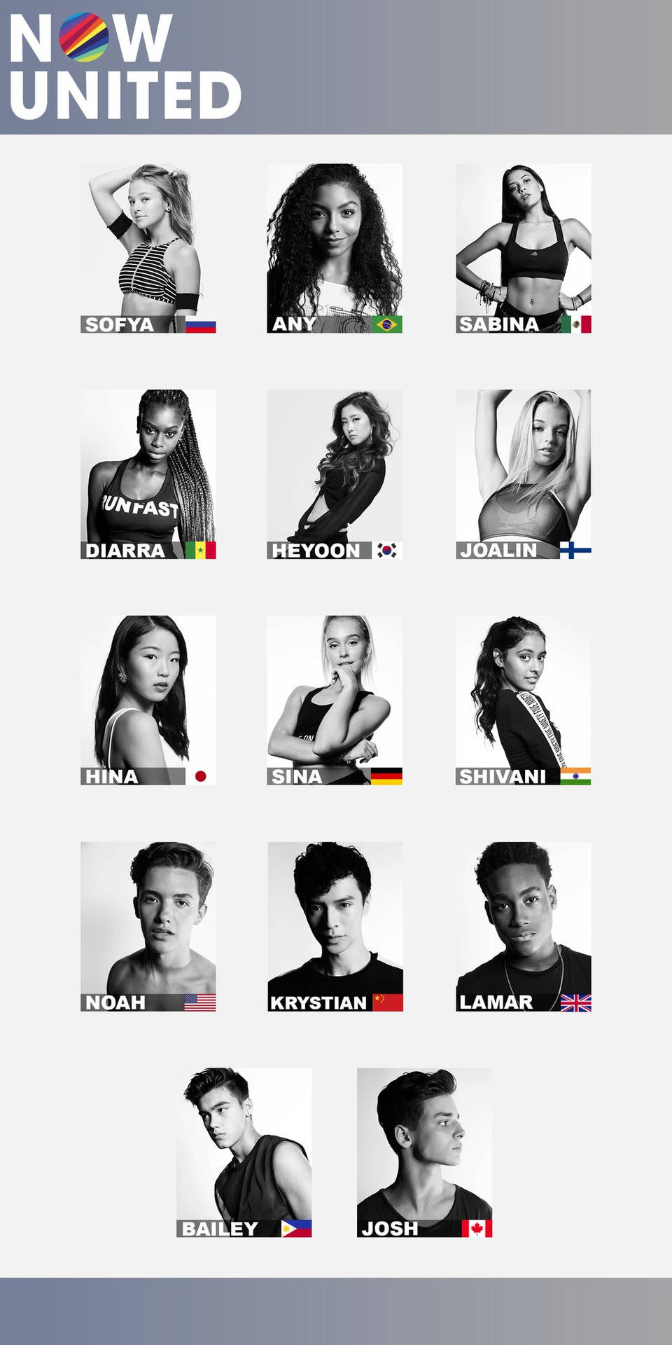 Now United Members Profile Background