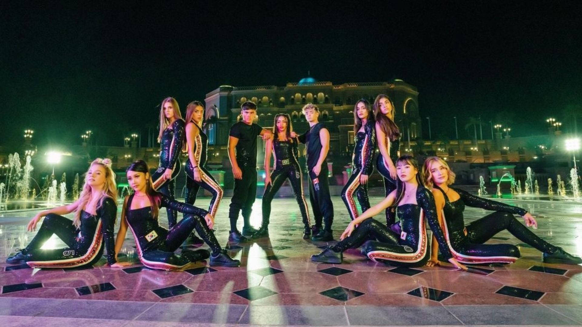 Now United Sexy Pose Background