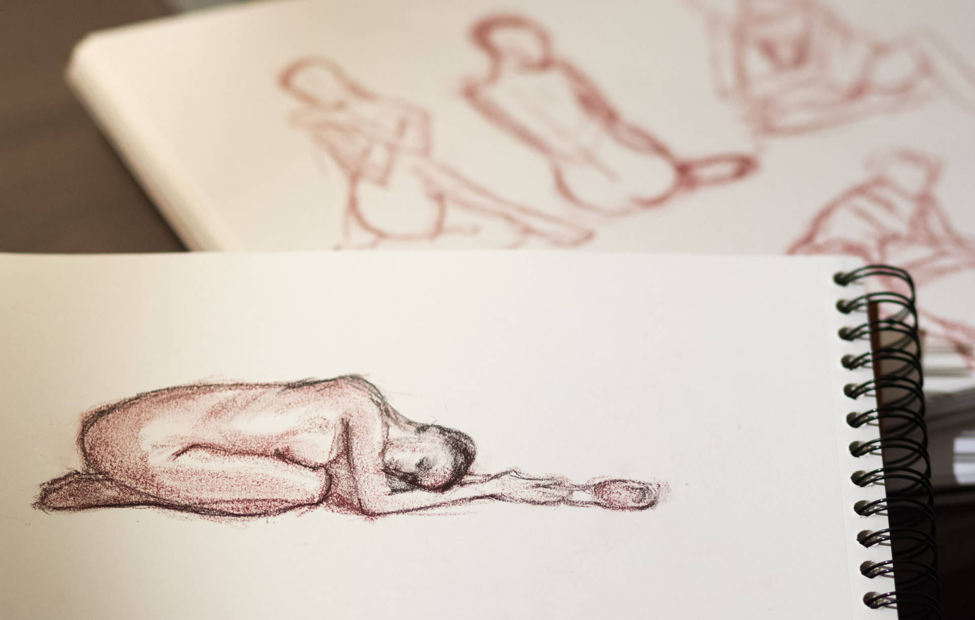 Nude Art Pencil Drawing