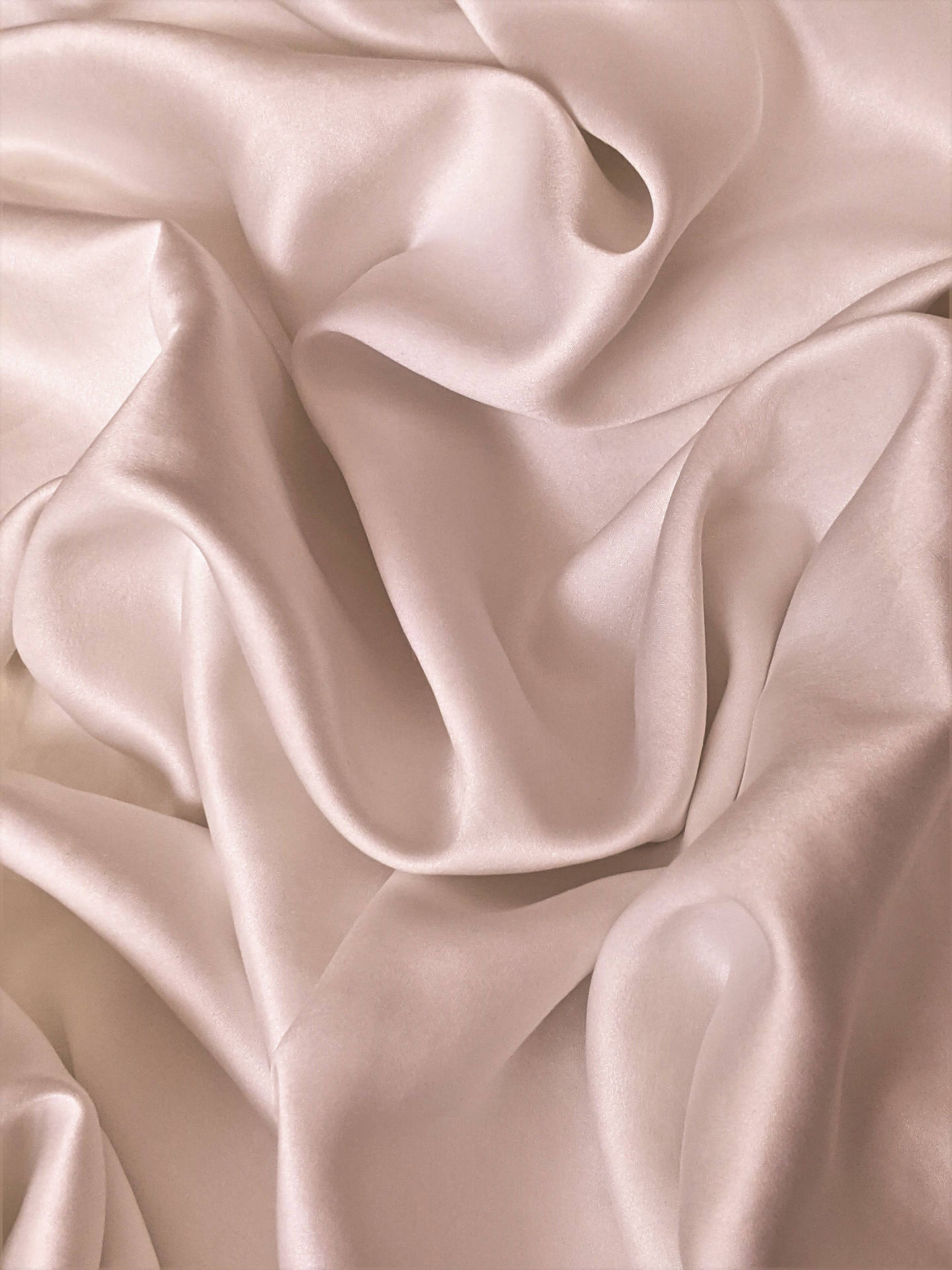 Nude Silk Fabric Background