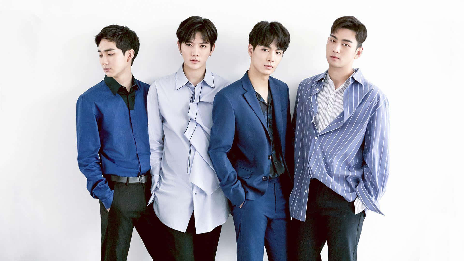 Nuest Kpop Boy Group Blue