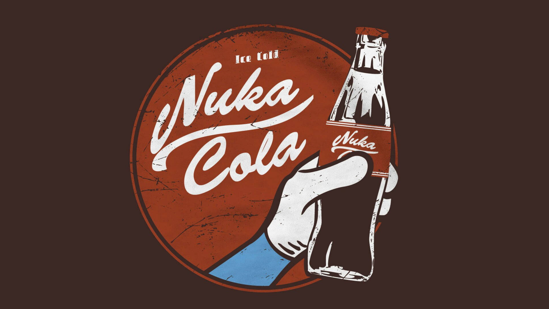 Nuka Cola Poster Fallout 4 4k Background