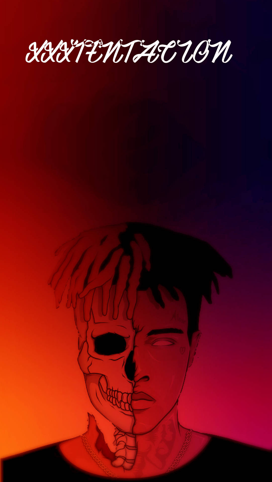Numb Red Aesthetic Background