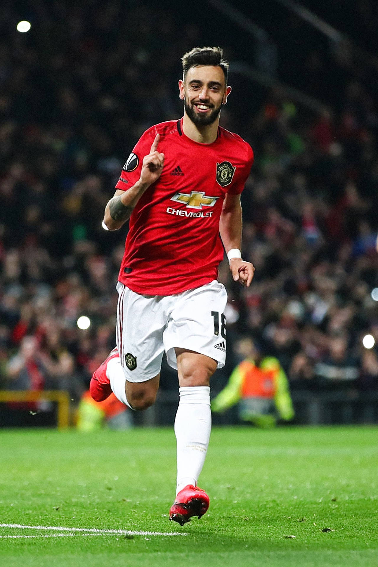 Number 1 Bruno Fernandes Background