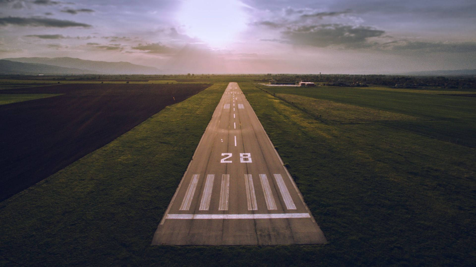 Number 28 Runway