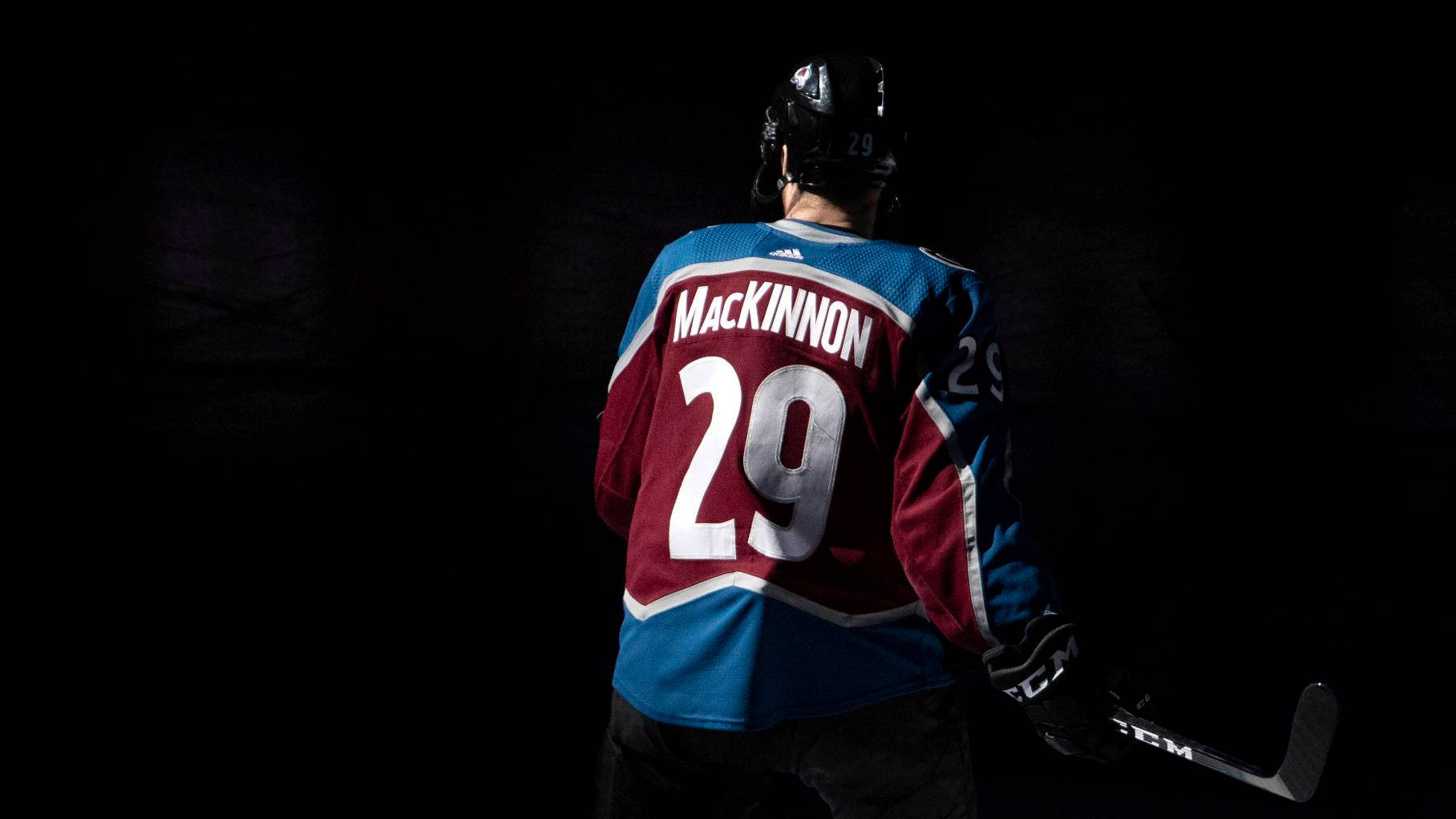 Number 29 Sweater Nathan Mackinnon Background