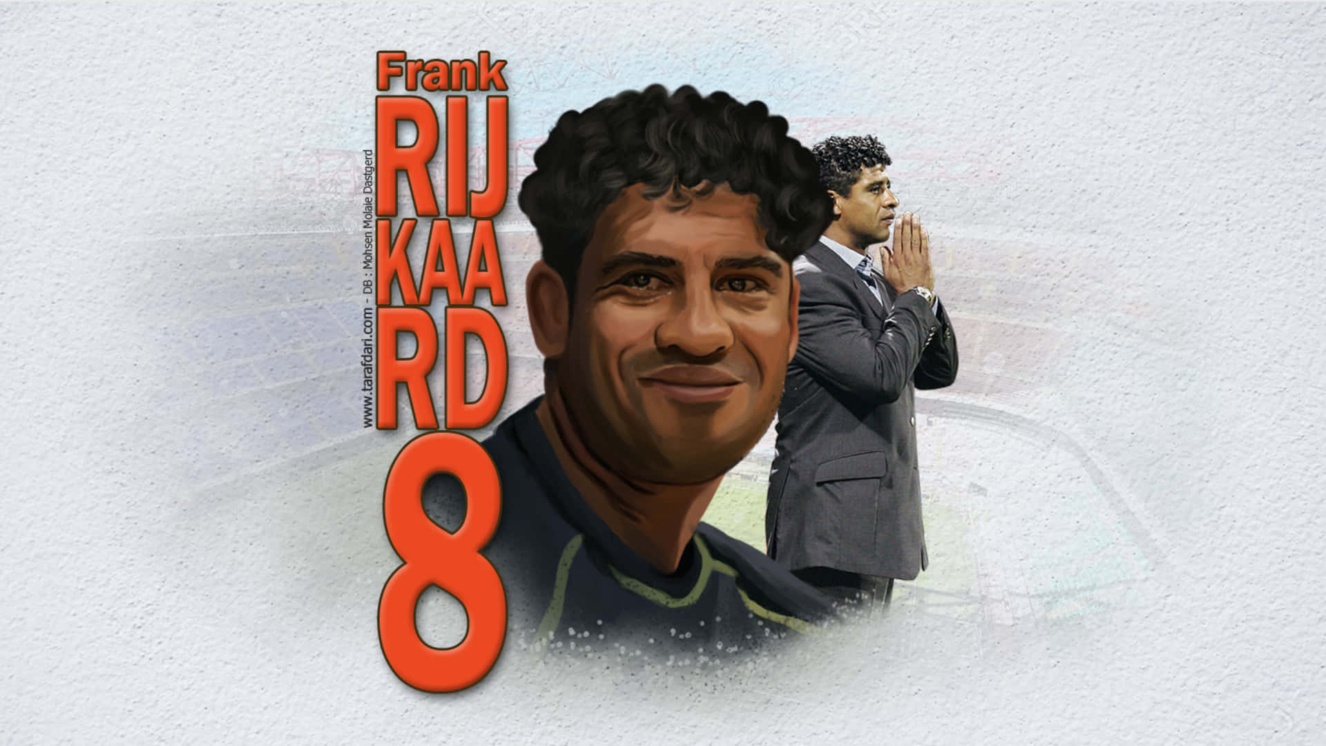 Number 8 Frank Rijkaard Background