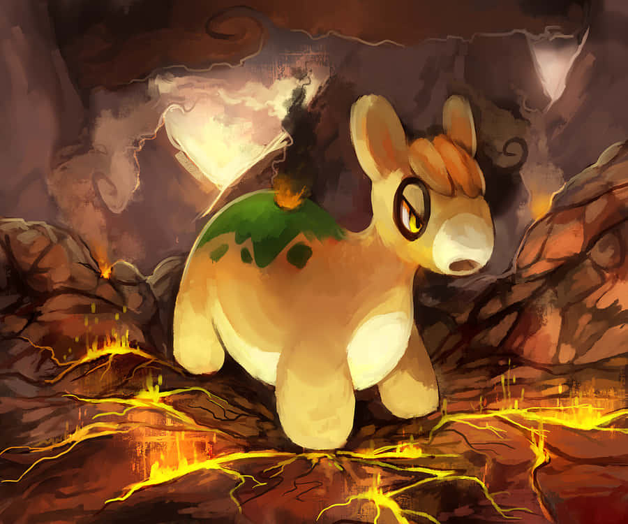 Numel Pokémon Art Background