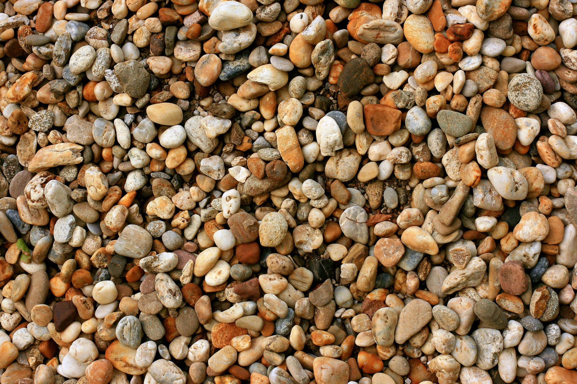 Numerous Stone From River Background