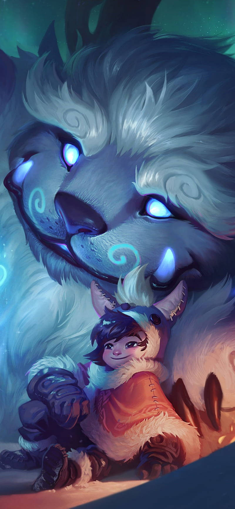 Nunu Willump League Of Legends Iphone Background