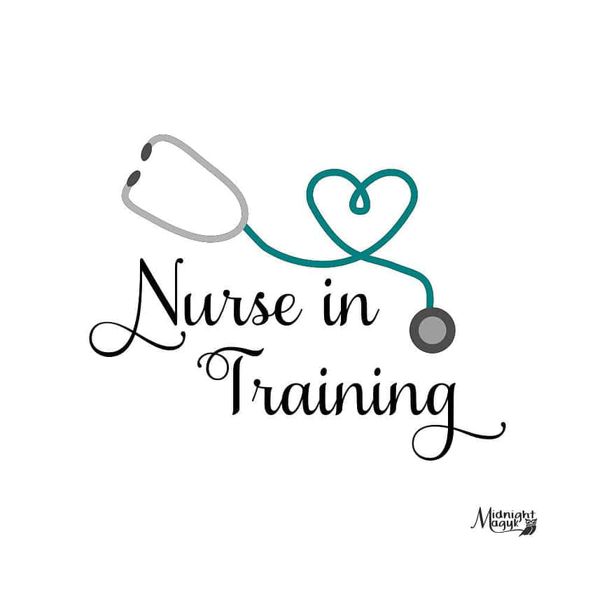 Nurse In Training Logo Background