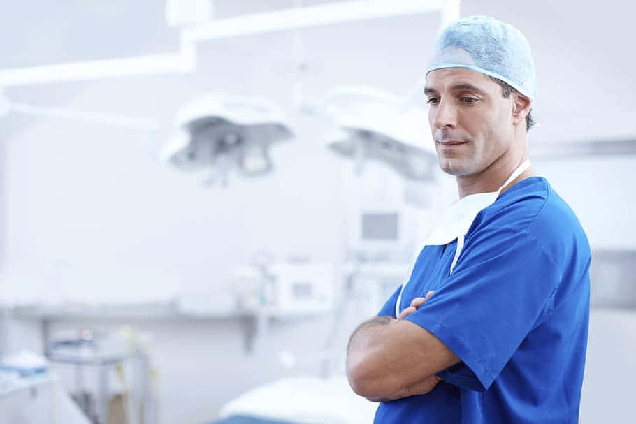 Nursing Inside The Operation Room Background