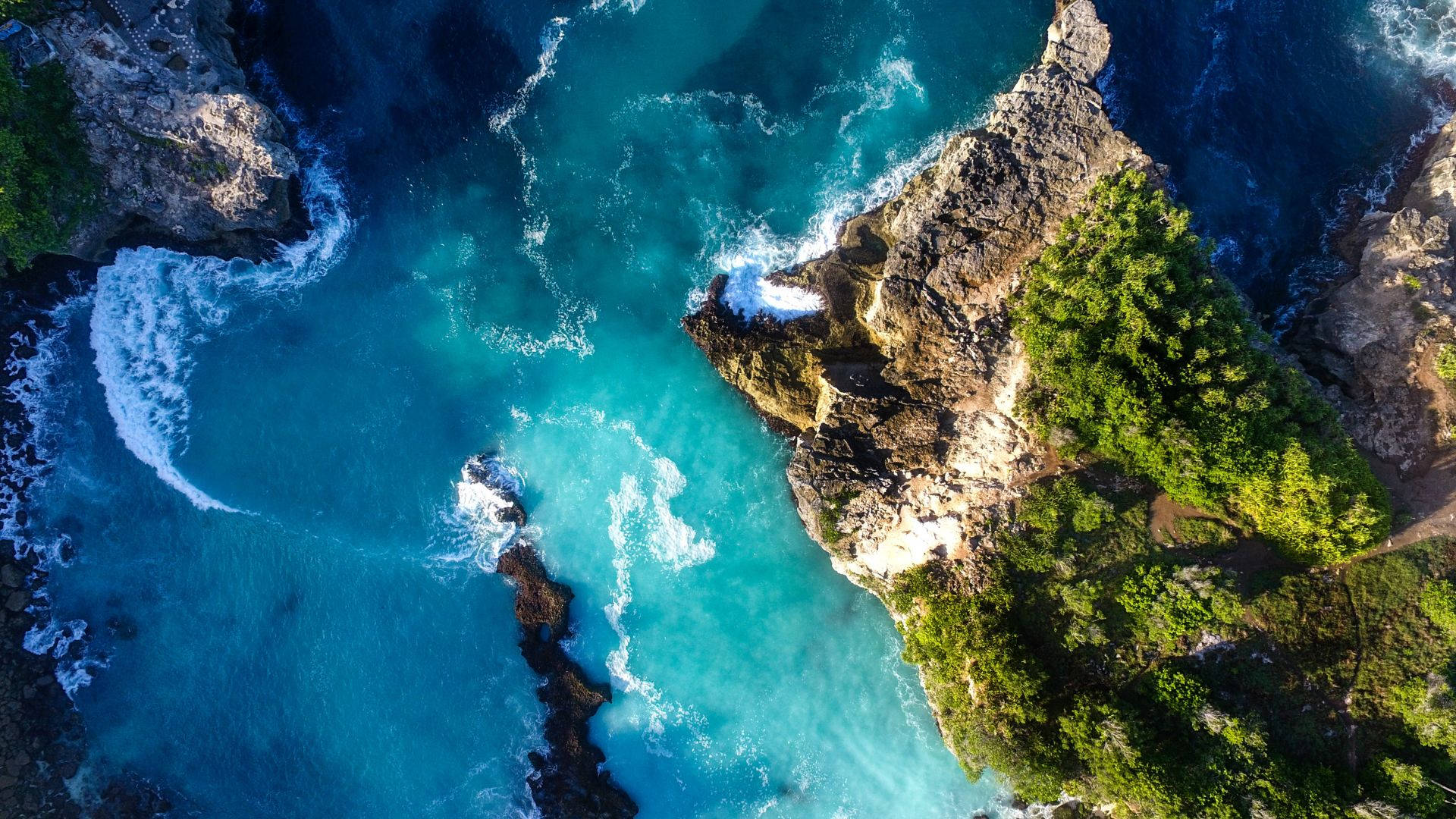 Nusa Lembongan Bali Beach Background