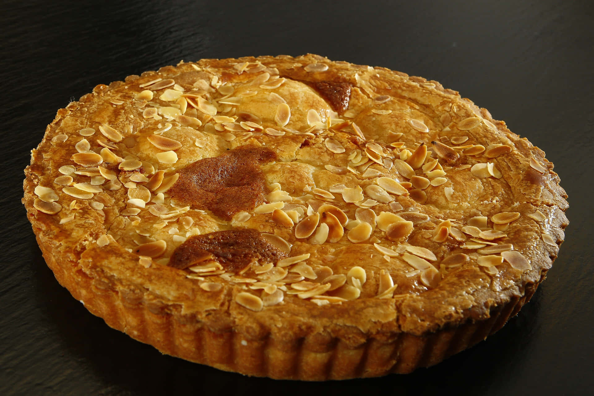 Nut Tart Pie Background