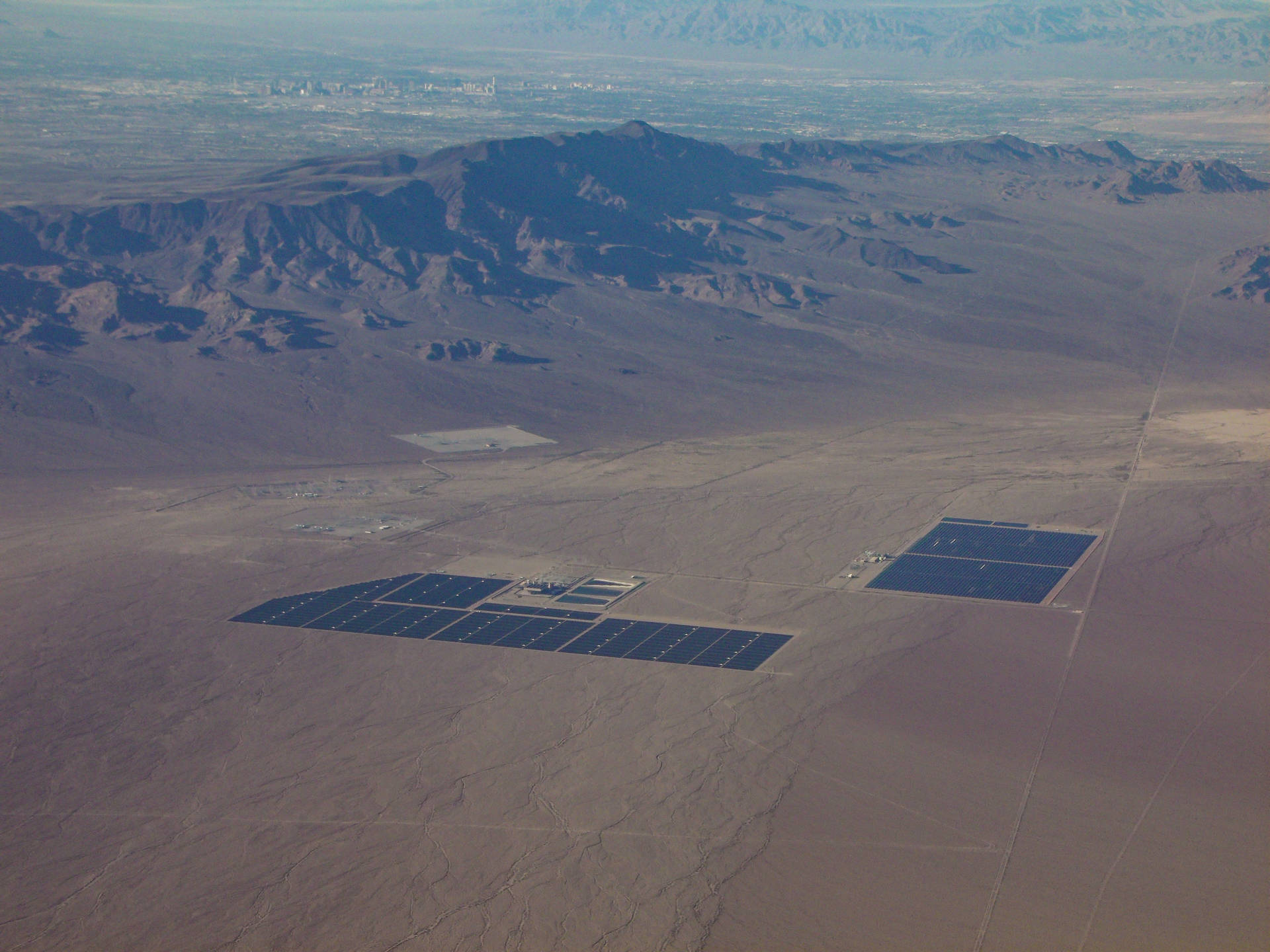 Nv Energy In The Desert Background