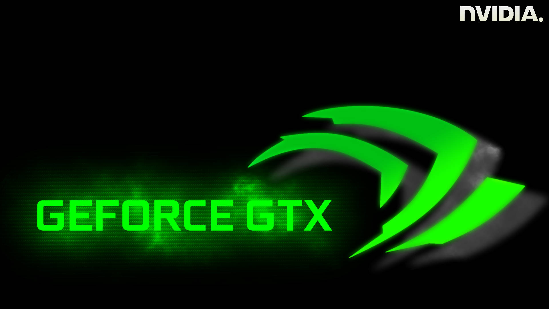 Nvidia Gtx Neon Green Background