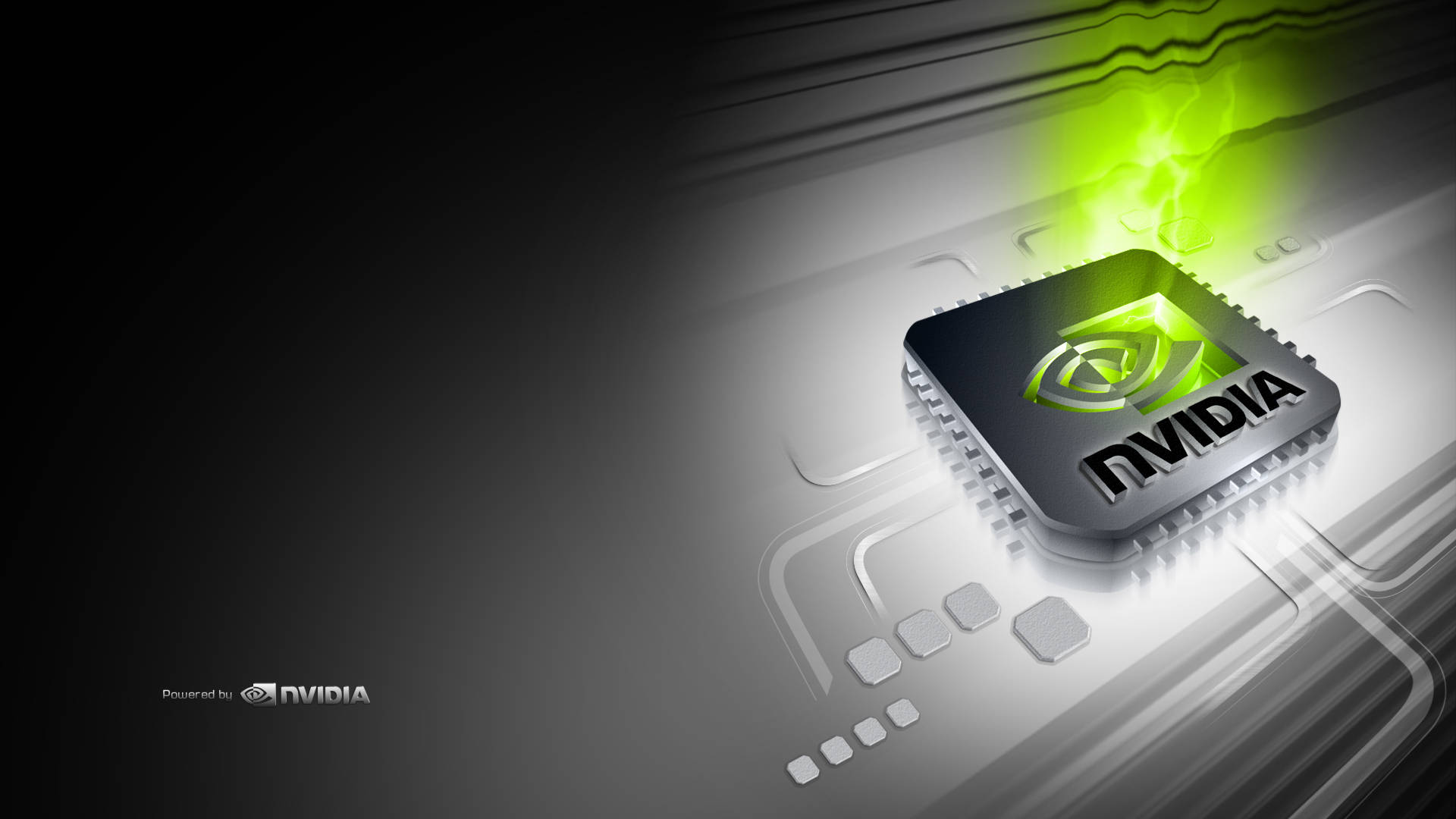 Nvidia Power Chip Background