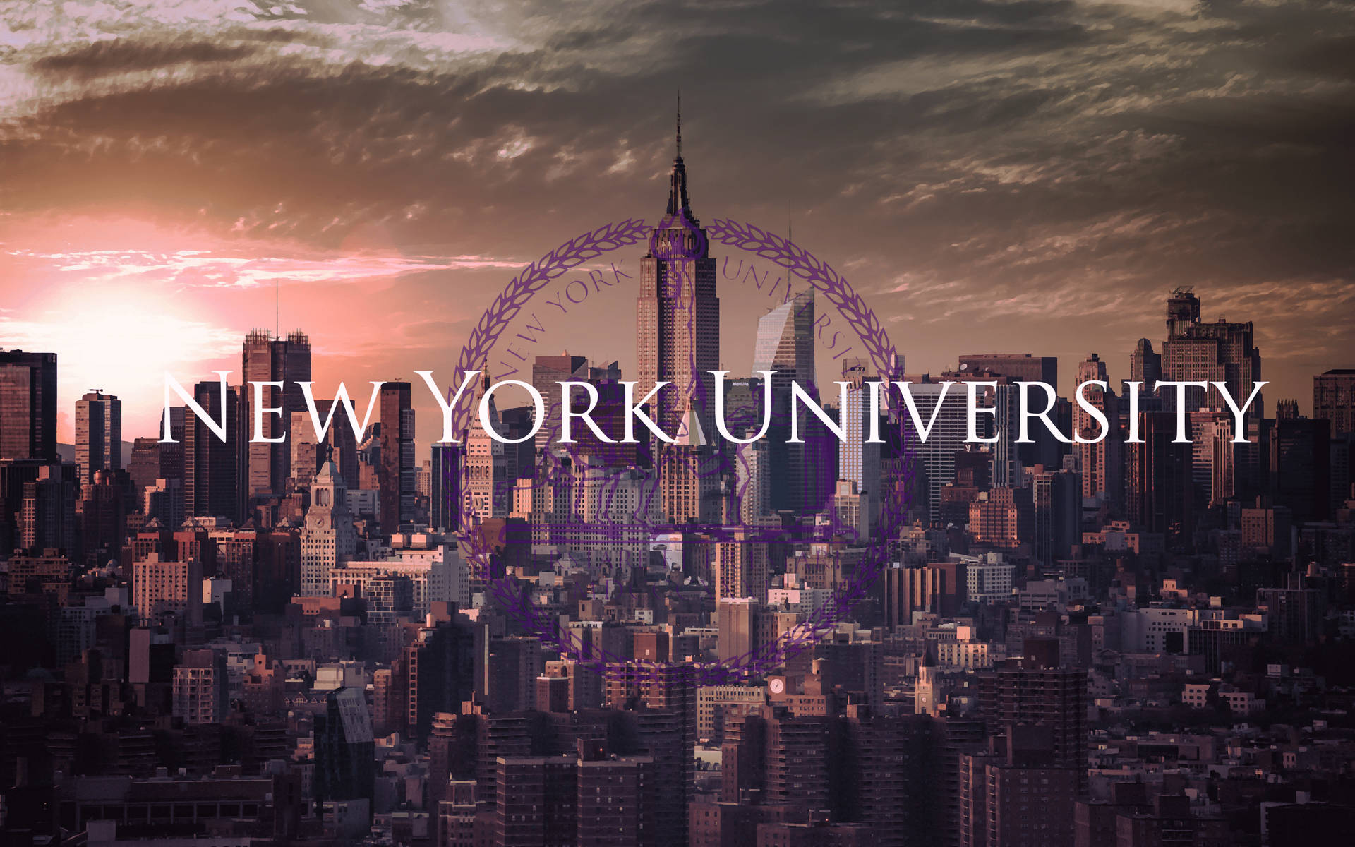 Nyu And New York City Background