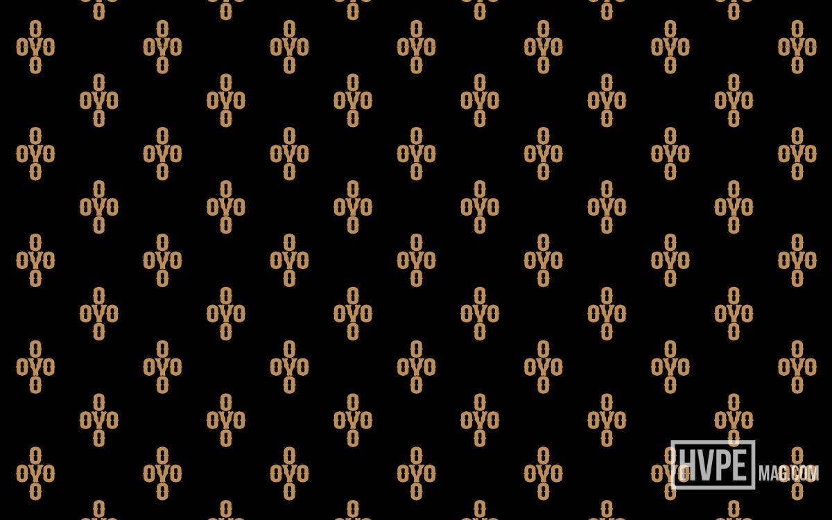 O V O Pattern Wallpaper Background