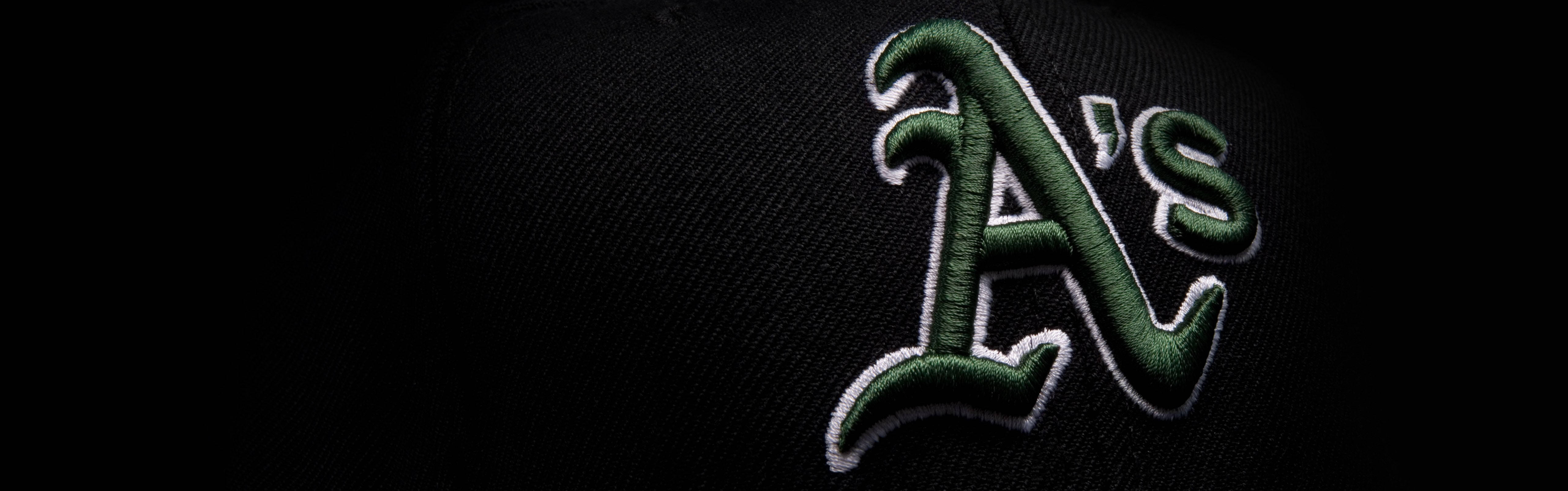 Oakland Athletics Embroidered Hat Background