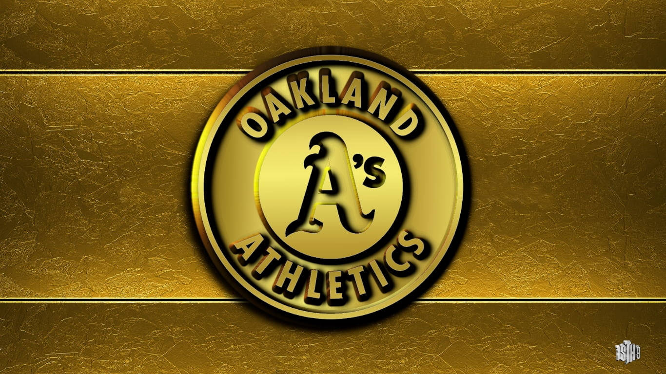 Oakland Athletics Golden Chrome
