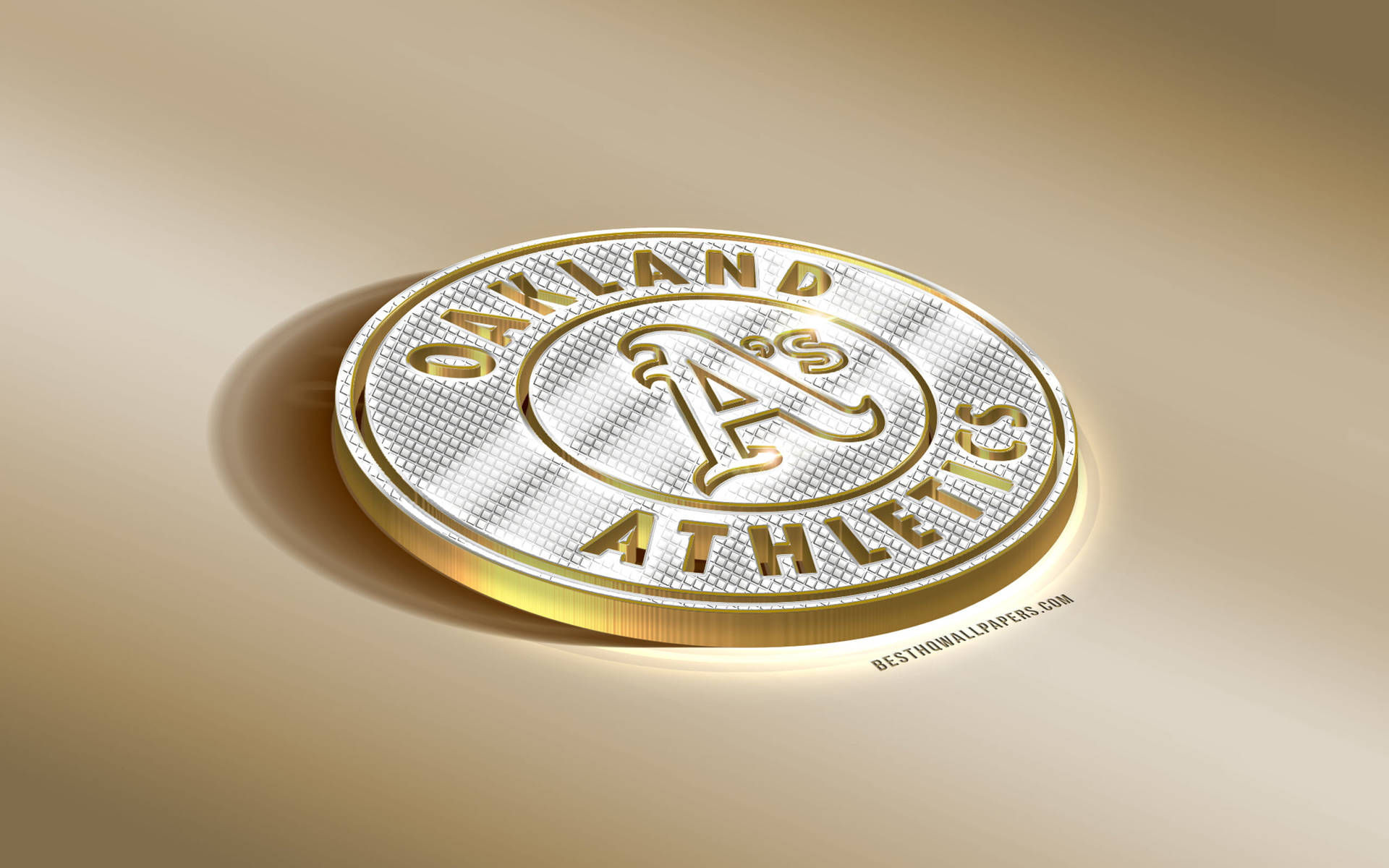Oakland Athletics Medal Background