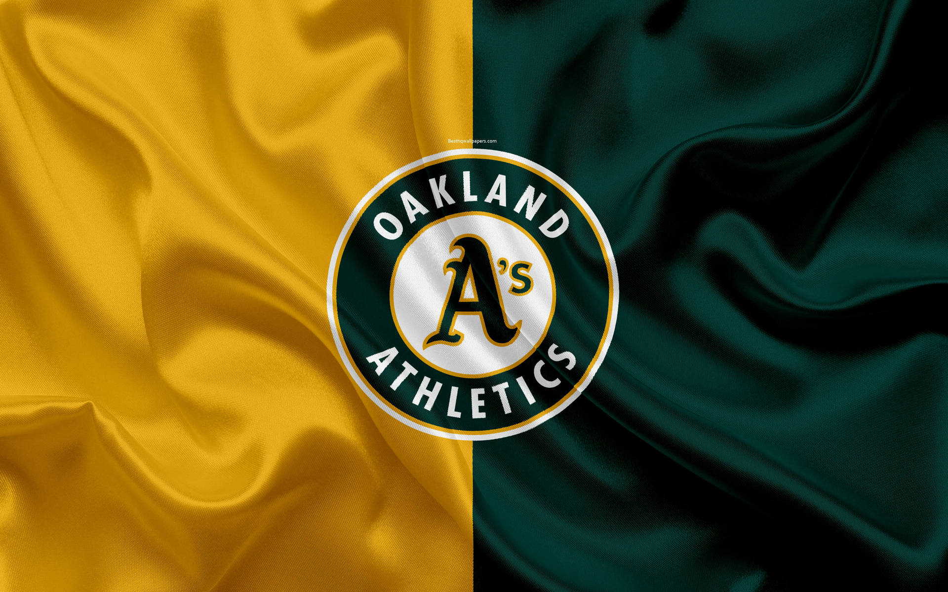 Oakland Athletics Silk Background