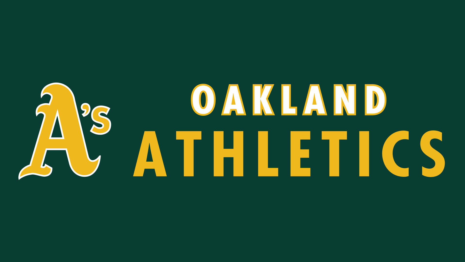 Oakland Athletics Simple Background