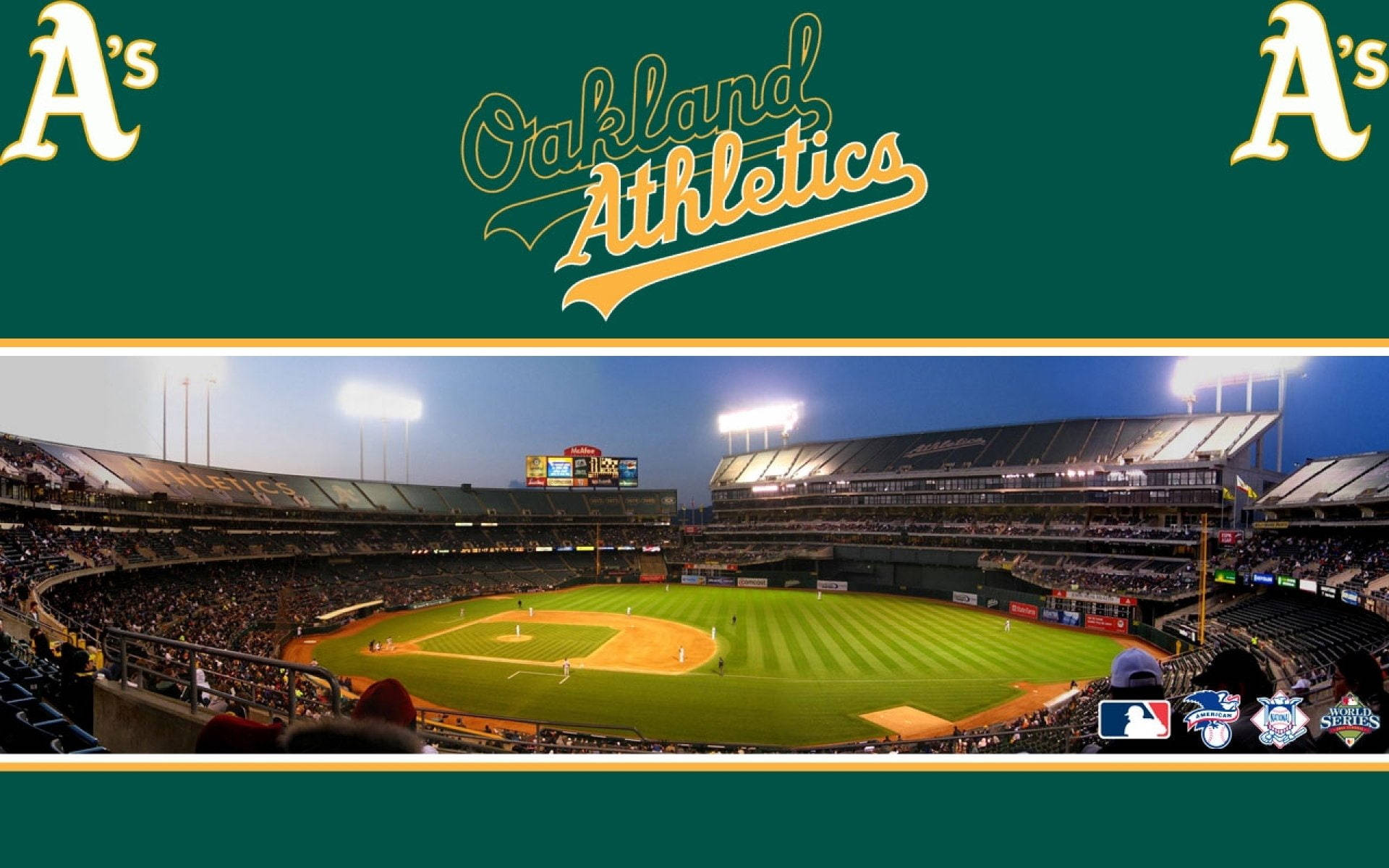 Oakland Athletics Stadium Background