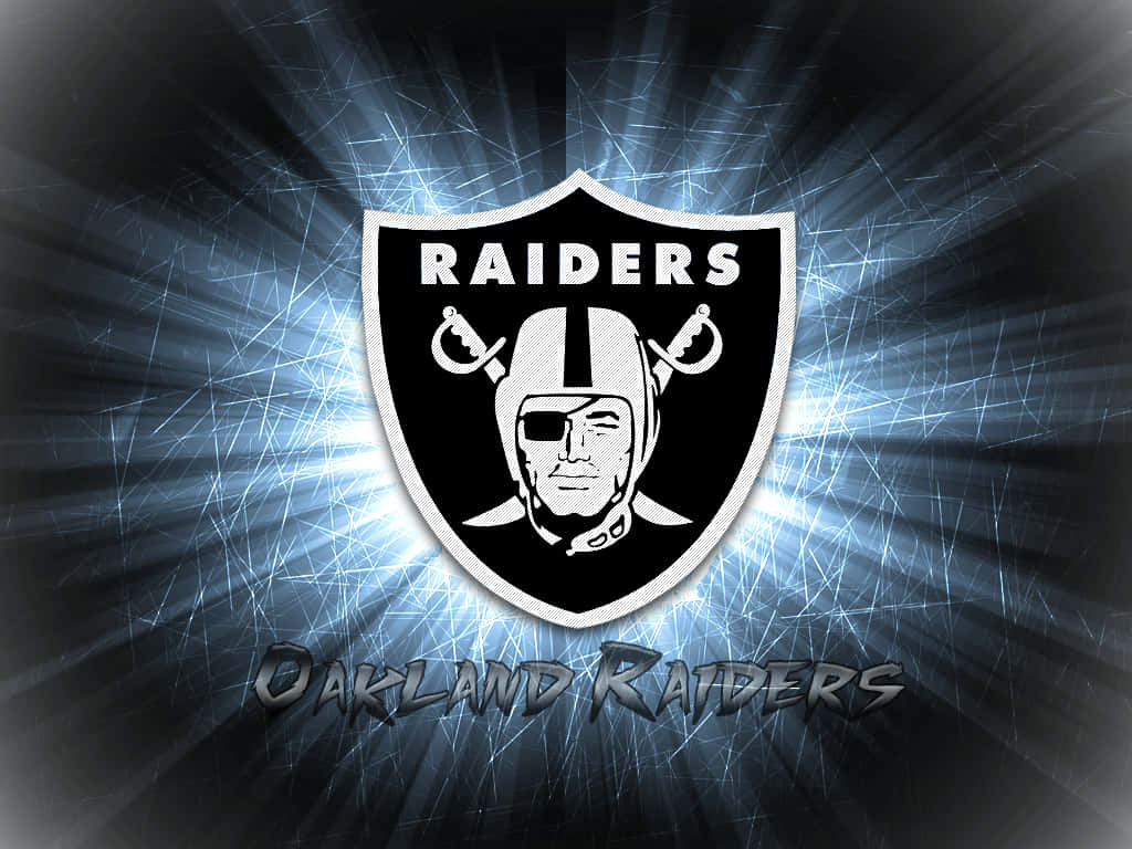 Oakland Raiders Badge Background