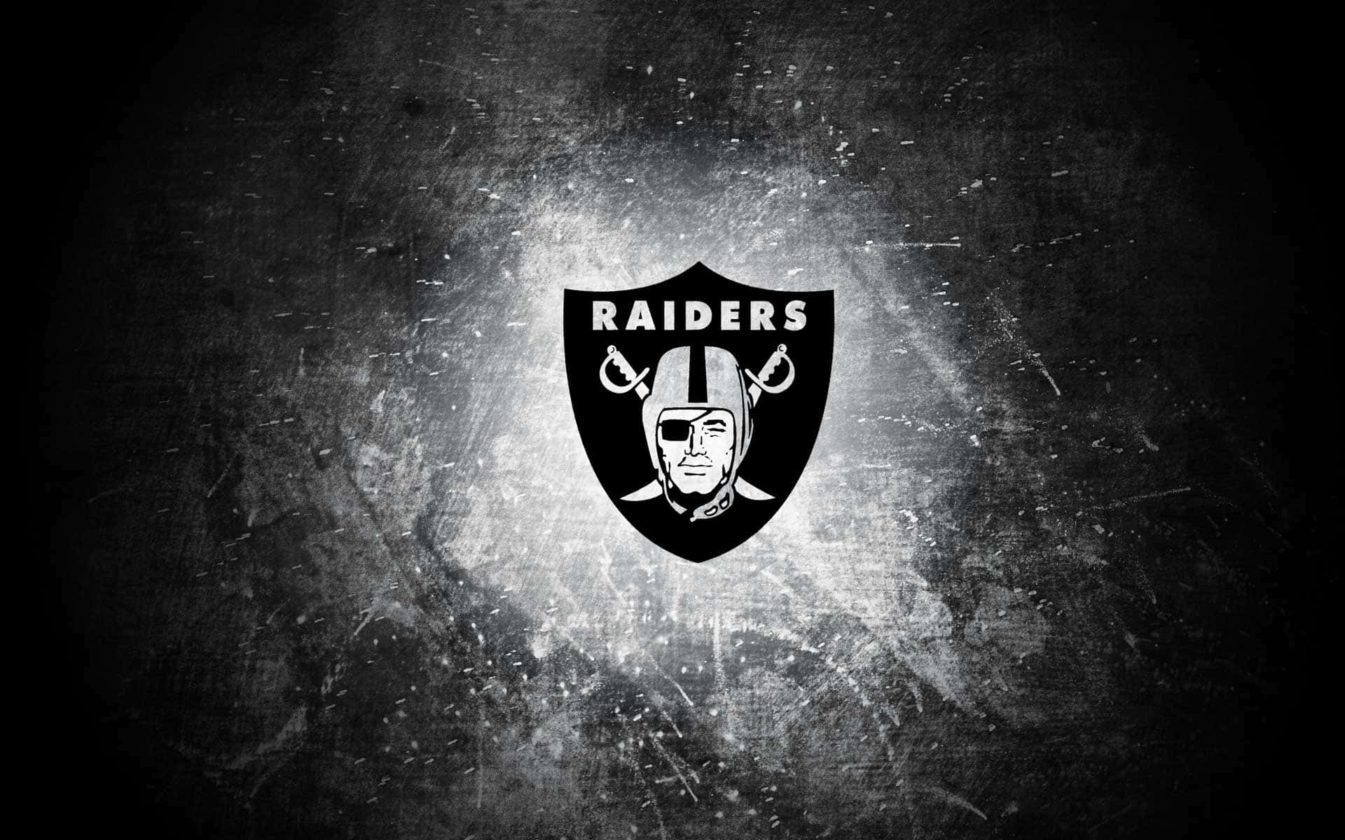 Oakland Raiders Black And White Background