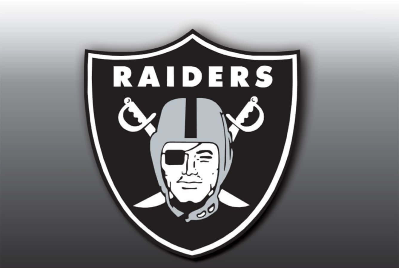 Oakland Raiders Football Team Logo.