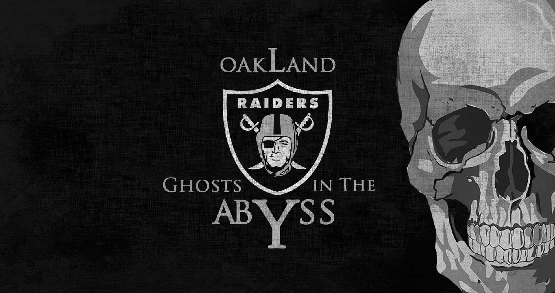 Oakland Raiders Ghost In The Abyss Background