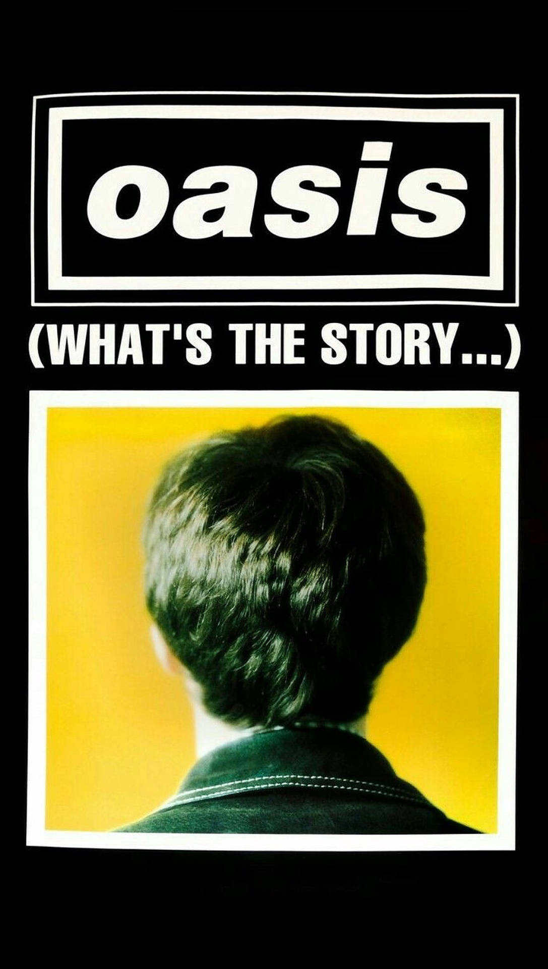 Oasis Black Logo Background