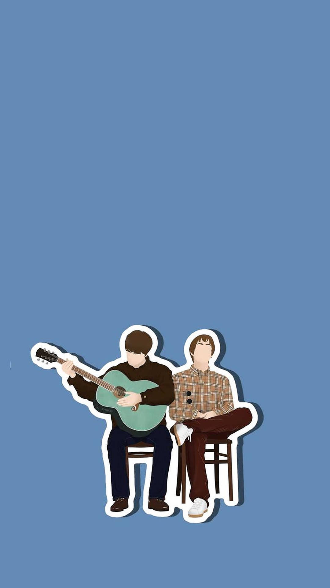 Oasis Vector Art Background