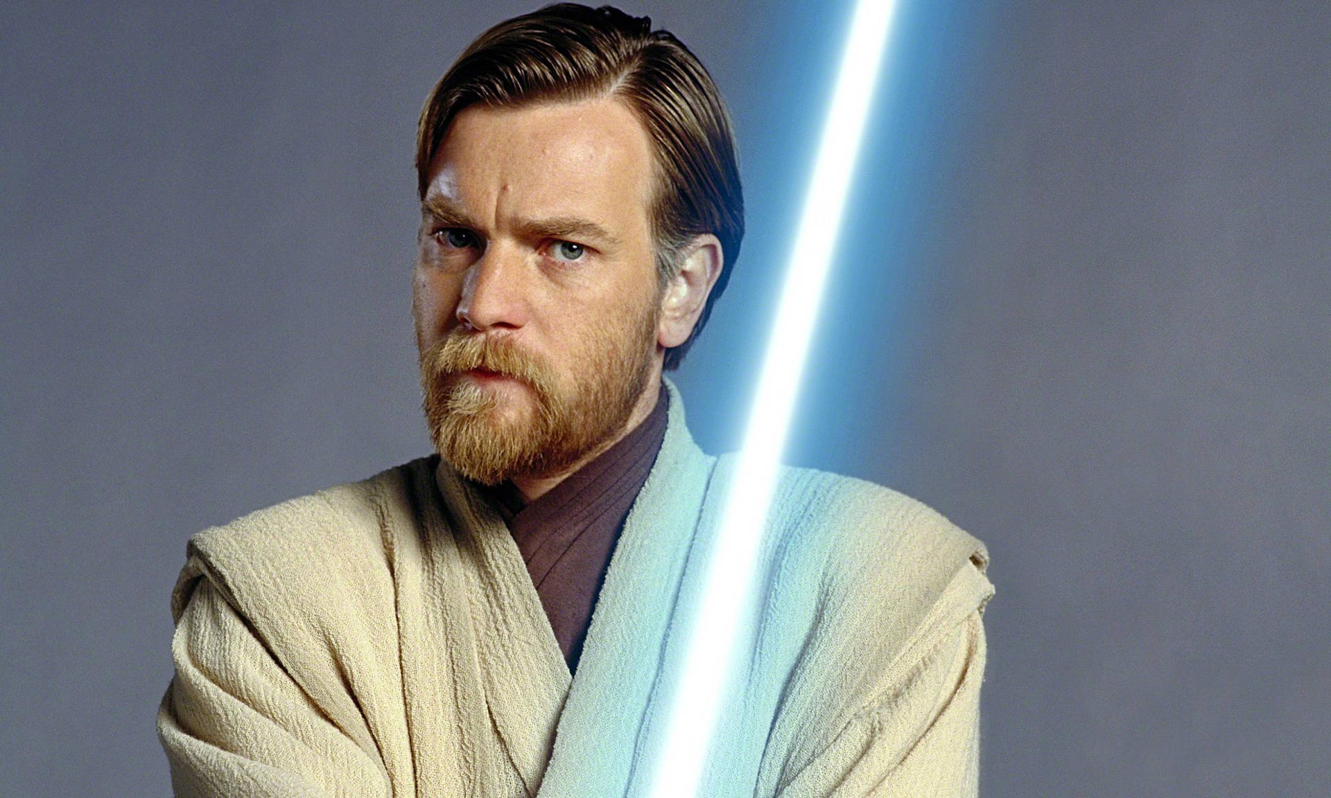 Obi Wan Kenobi Blue Lightsaber Background