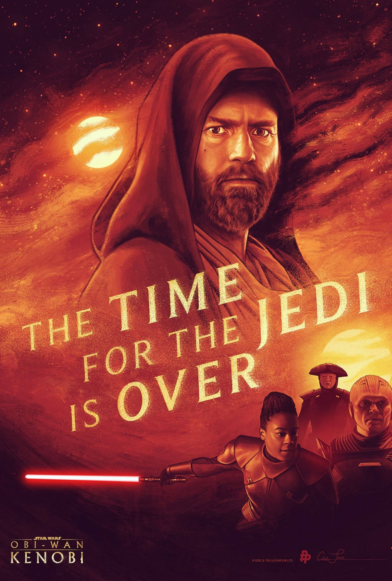Obi Wan Kenobi Jedi Is Over Background